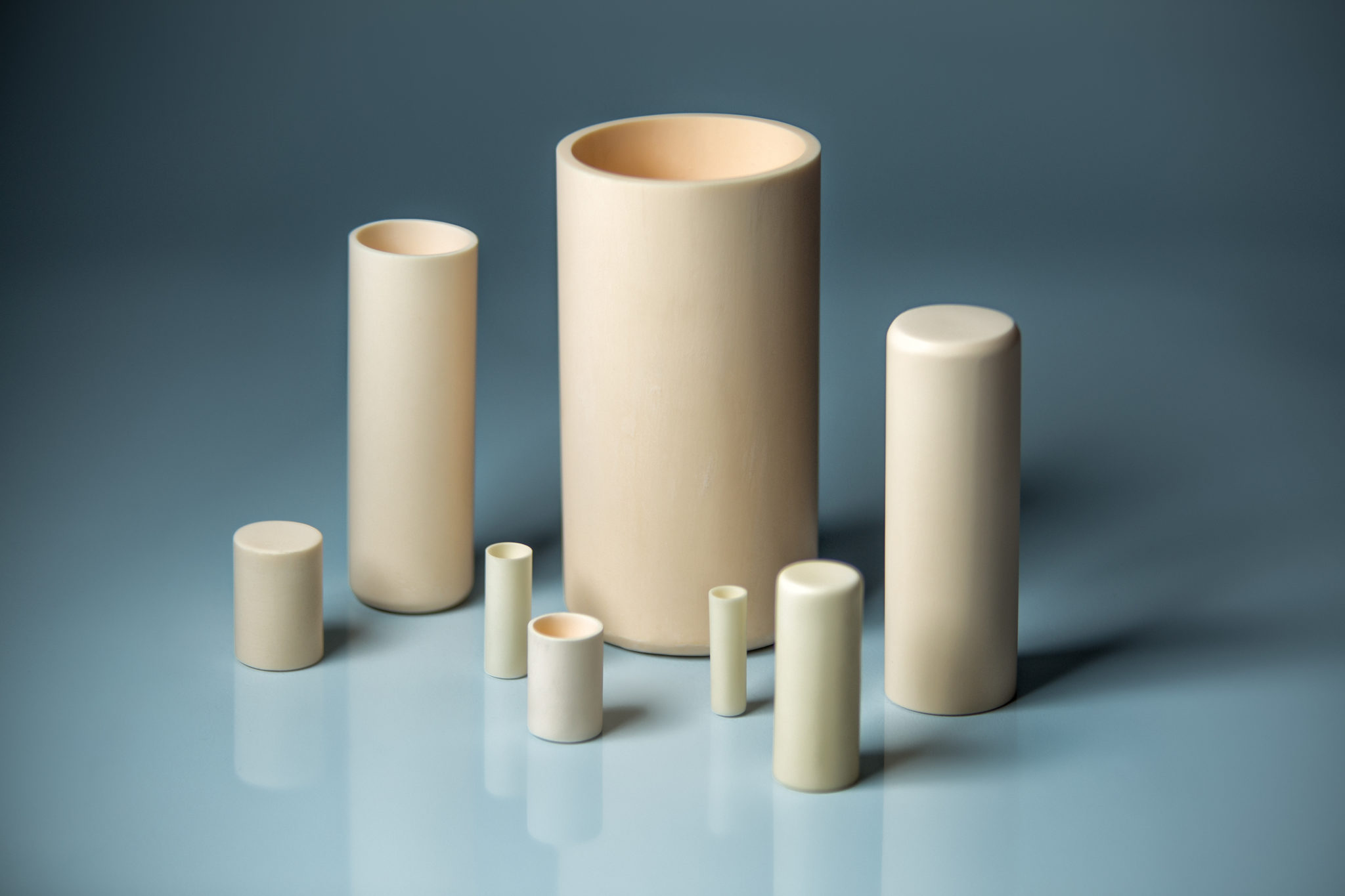 95% Alumina Ceramic Cylindrical Rod Used in Chemical Industry