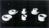 Steatite Small Glazed Bushings