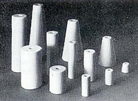 Steatite Conical Light Duty Standoff Insulators