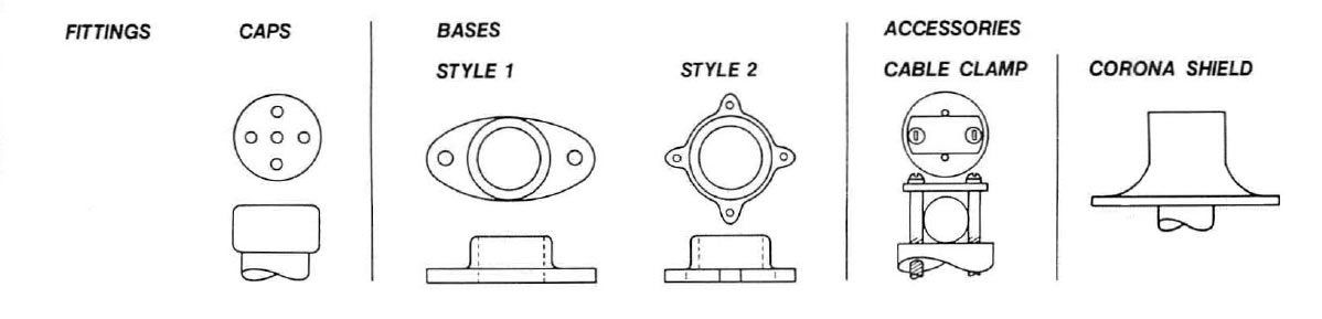 Steatite Heavy Duty Standoff Insulators