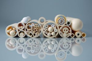 Alumina ceramic tubes multiple shapes sizes