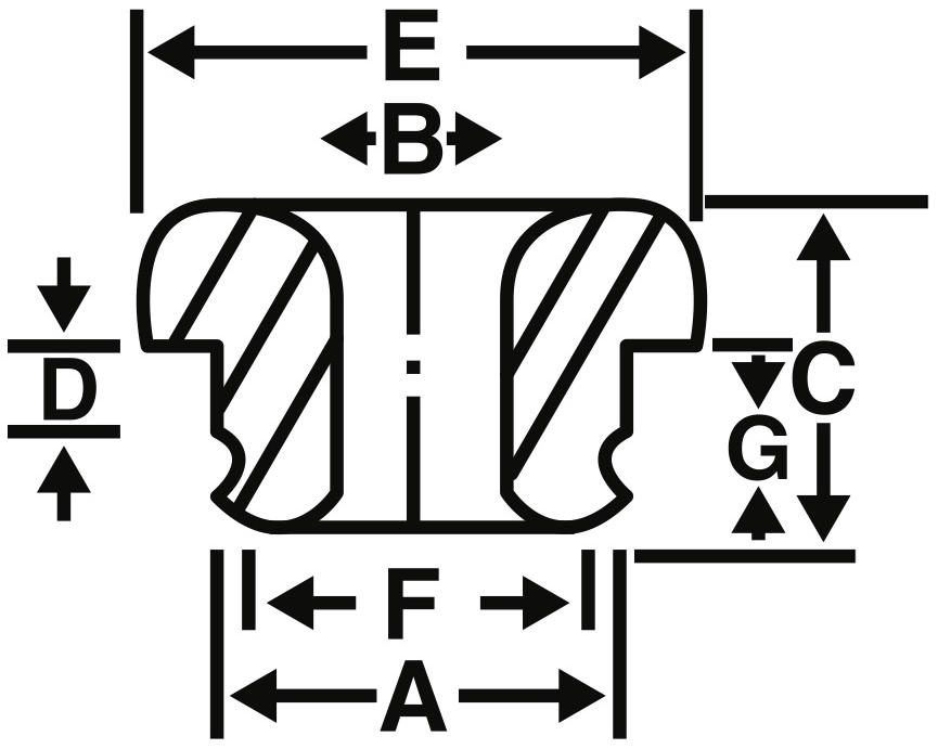 Grooved Eyelets Diagram